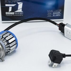 T1-H4 TURBOLED Hi-Low LED лампи головного світла // 1шт (Cooler)...@