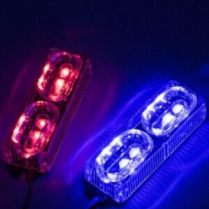 стробоскопи LED MY-063 - 6LED (Червоно - Синій) / 2шт. Харчування: 12В...@